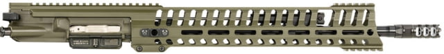POF USA P415 Edge Upper Receiver Assembly .300 AAC Blackout 34 in Length 10.5 in Barrel 5 Position Adjustable M-Lok MRR Three-Prong Flash Hider Olive