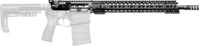 POF USA Revolution DI Upper Receiver 308 WIN 18.5in Barrel Rifle Length 1-10 Twist 5/8x24 14.5in M-Lok Rail Triple Port Muzzle Break Black - Pof Usa