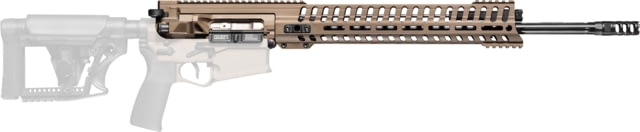 POF USA Revolution Piston Upper Receiver 308 WIN 18.5in Barrel Rifle Length 1-10 Twist 5/8x24 14.5in M-Lok Rail Triple Port Muzzle Break Burnt Bronze - Pof Usa
