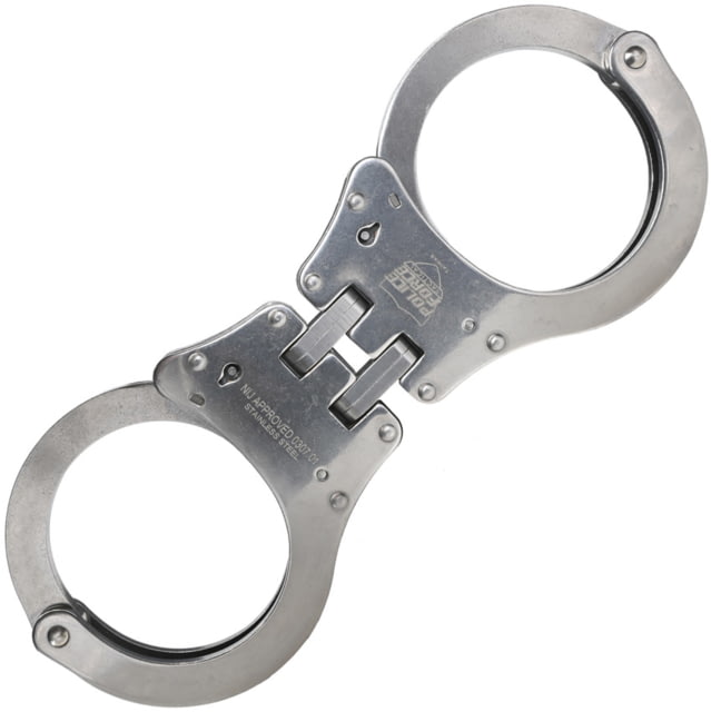 Police Force Tactical Stainless Hinged NIJ Handcuff - Police Force Tactical