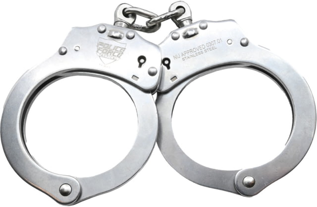 Police Force Tactical Stainless NIJ Handcuffs - Police Force Tactical