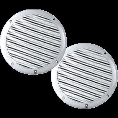 Poly-Planar 5in 2Way Coaxial 40 Watt White - Poly-Planar