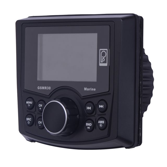 Poly-Planar Playback Gauge Series Marine Radio MP4/MP3/Photo - Poly-Planar