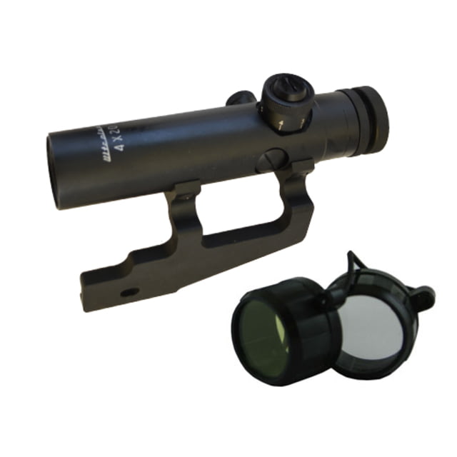 Poly Technologies Ultralux 4-Power Scope Integral See-Thru Mount Black - Poly Technologies