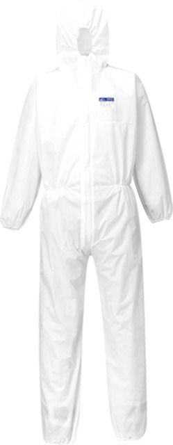 Portwest Biztex Coverall SMS 55g 50pc White 3XL - Portwest