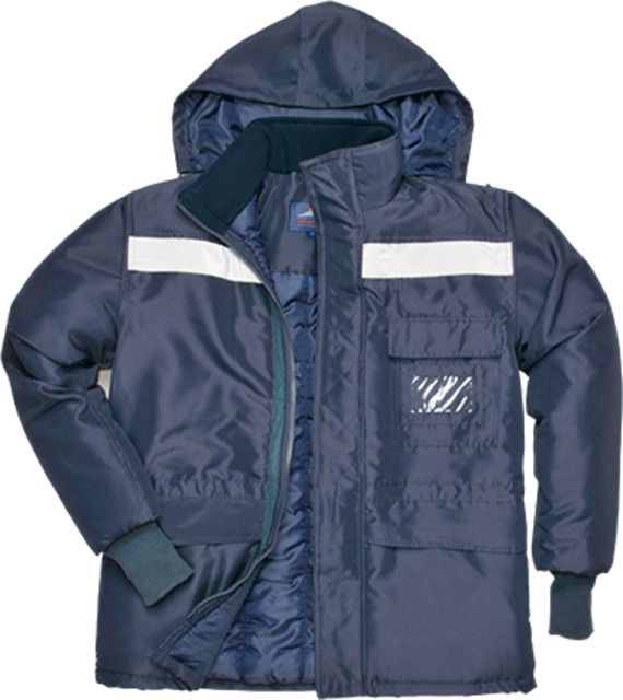 Portwest Cold-Store Jacket Navy 4XL - Portwest
