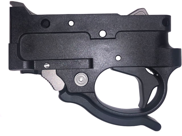 Powder River Precision Trigger Assembly for Ruger  Aluminum Flat Trigger/Aluminum Mag Release Black - Powder River Precision