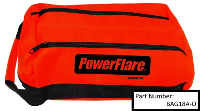 Powerflare Carrying Bag for up to 18 PowerFlare Lights Orange