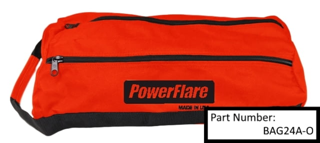 Powerflare Carrying Bag for up to 24 PowerFlare Lights Orange - Powerflare