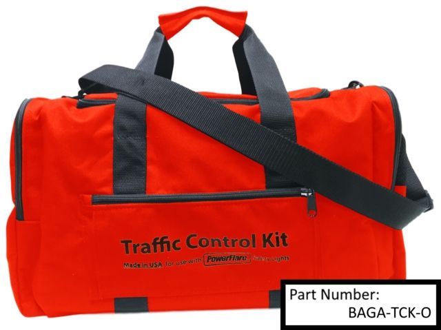 Powerflare Traffic Control Kit Bag Orange - Powerflare