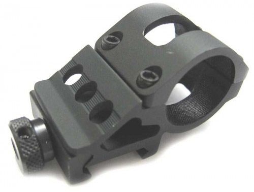 PowerTac Weapon Mount for the Cadet Flashlight Black POWERTAC-MOUNT - Powertac