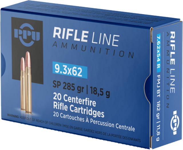 Ppu Ammo m 285gr. Jsp 20-pack