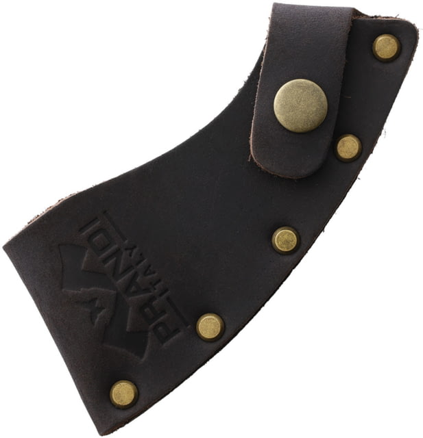 Prandi Axe Blade Cover Leather Brown leather construction Fits Prandi PRA0310 and PRA4316 models