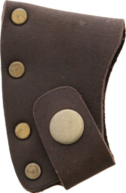 Prandi Axe Blade Cover Leather with Brown Leather Sheath Blade Cover 2.5in Overall Fits Axe Models Pra5105Ch Pra5105D Pra5105T Brown Leather Sheath - Prandi