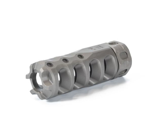USED Precision Armament Hypertap Muzzle Brake 9mm Luger 1/2-28 RH Thread Gray  EDEMO3 Condition Parts Only/Salvage Wrong Product - Precision Armament