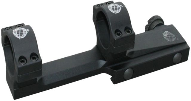Precision Reflex 1in Cantileverd Ring Set Low Black - Precision Reflex