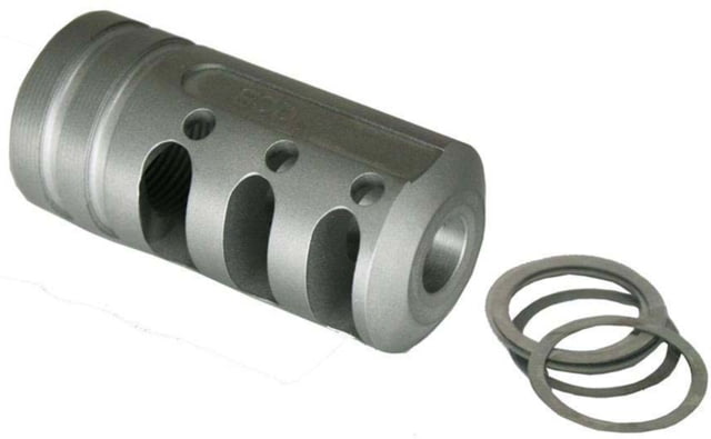 Precision Reflex MSTN Straight Quiet Control Brake .308 Bead Blast Finish Black - Precision Reflex