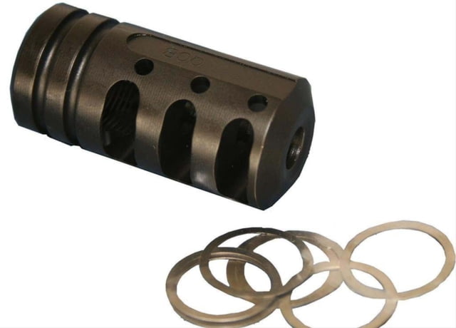 Precision Reflex MSTN Straight Quiet Control Brake .308 Black - Precision Reflex