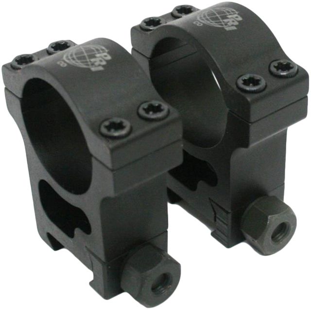 Precision Reflex 30mm Aluminum Rings Extra High Black - Precision Reflex