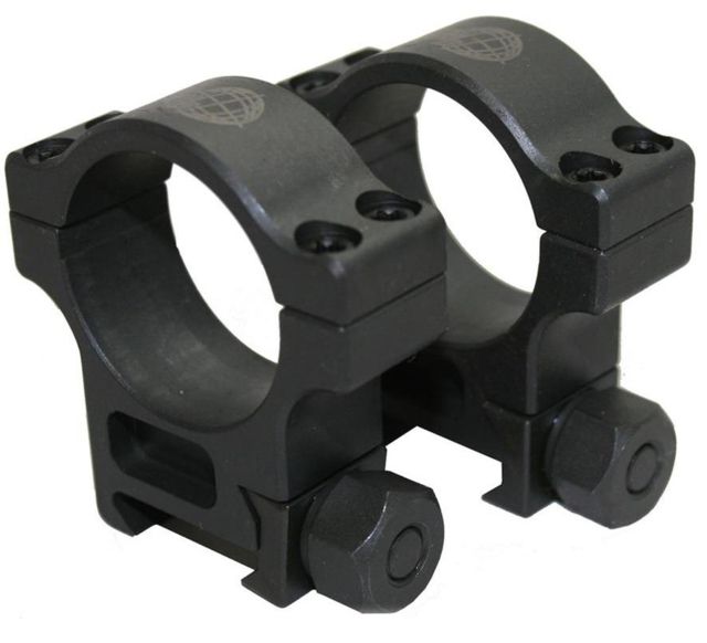 Precision Reflex 30mm Steel Rings Intermediate Black - Precision Reflex