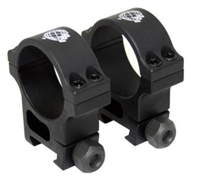 Precision Reflex 34mm Aluminum Rings Standard Black - Precision Reflex