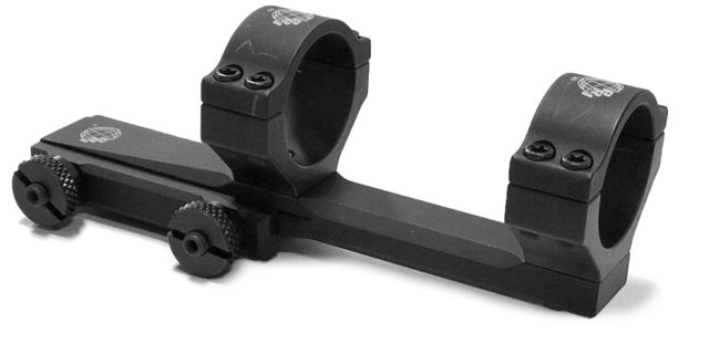 Precision Reflex 34mm Cantilever Ring Set Low Black - Precision Reflex