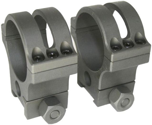 Precision Reflex 34mm Steel Rings Heavy Duty Standard Black - Precision Reflex