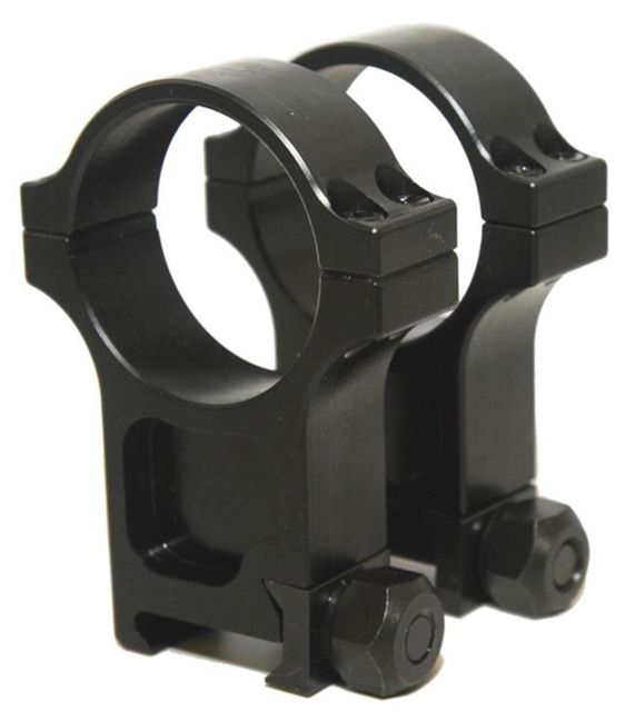 Precision Reflex 34mm Steel Rings XX High Black - Precision Reflex