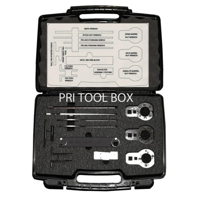 Precision Reflex AR-15/AR-10 Tool Box Black - Precision Reflex