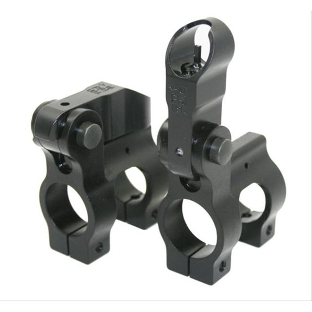 Precision Reflex .875 Diameter Flip-Up Front Sight Gas Block .308 DPMS Elevation Black - Precision Reflex