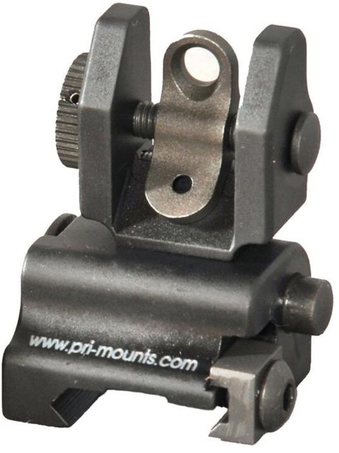 USED Precision Reflex Flip Up Rear Sight Black - Precision Reflex