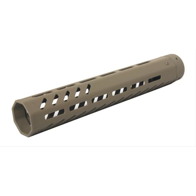EDEMO Precision Reflex Gen 2 Forearm Rifle Length Octagonal Carbon Fiber w/ M-LOK Slots Flat Dark Earth  EDEMO1 - Precision Reflex