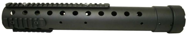 Precision Reflex Round Free Float Forearm Gen 3 14in Carbon Fiber Black - Precision Reflex