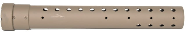 Precision Reflex Free Float Forearm No Rails Gen 3 15in Carbon Fiber Flat Dark Earth - Precision Reflex