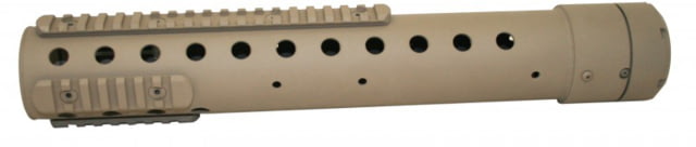 Precision Reflex Gen 3 Armalite .308 Carbon Fiber Forearm 14in w/Holes no Rails Flat Dark Earth - Precision Reflex