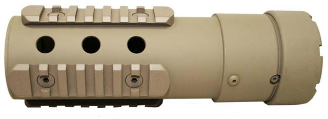 Precision Reflex Gen 3 Free Float Forearm Round Style Carbine Length Flat Dark Earth - Precision Reflex