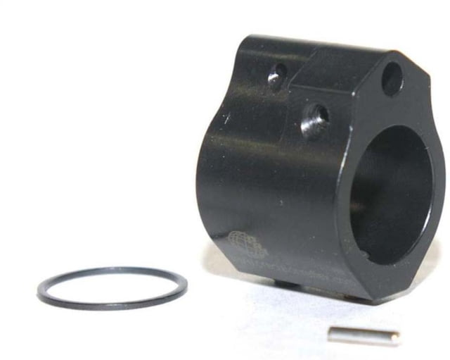 Precision Reflex Low Profile Gas Block .750 Adjustable Steel Black - Precision Reflex