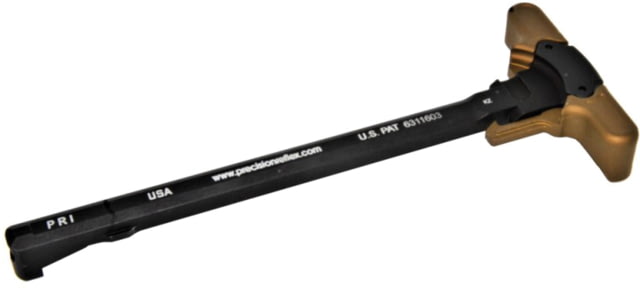 USED Precision Reflex M84 Gas Buster Charging Handle Ambidextrous Original Latch Mixed Handle Black latch Flat Dark Earth - Precision Reflex