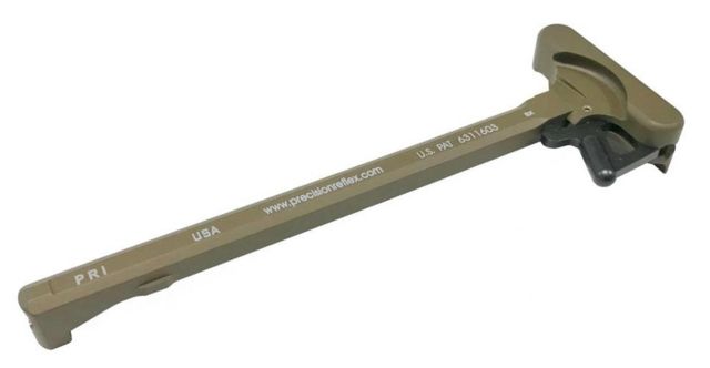 Precision Reflex M84 Gas Buster Charging Handle w/ Combat Latch Flat Dark Earth - Precision Reflex
