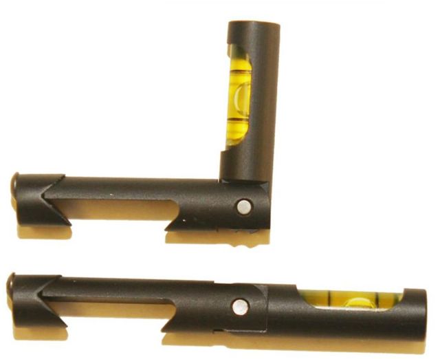 Precision Reflex Rail Mounted Flip Up Anti Cant Device Black - Precision Reflex