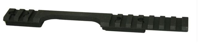 Precision Reflex Remington 700 S.A. 7in Steel Base Cut Out Over The Action Black - Precision Reflex