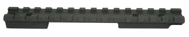 Precision Reflex Remington 700 S.A. Military 6in Steel Base Full 1913 Rail w/ 8-40 screws Black - Precision Reflex