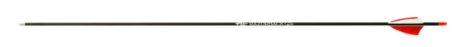 PSE Archery Razorback 25in Youth Arrows / Fletched w/ 3in Turkey Feathers Pack of 6 - PSE Archery