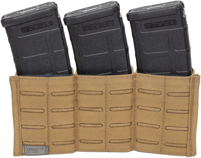 Predator Armor 5.56 Quick Draw Triple Mag Pouch Coyote 10x5 - Predator Armor