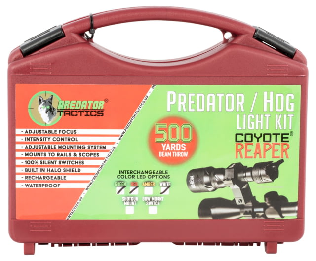 Predator Tactics  Coyote Reaper Rifle Edition Kit Red/Green/White LED - Predator Tactics