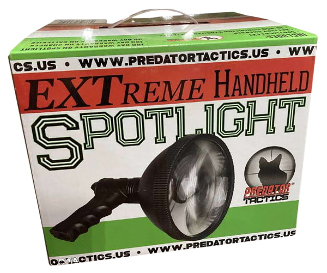 Predator Tactics Extreme Handheld Spotlight