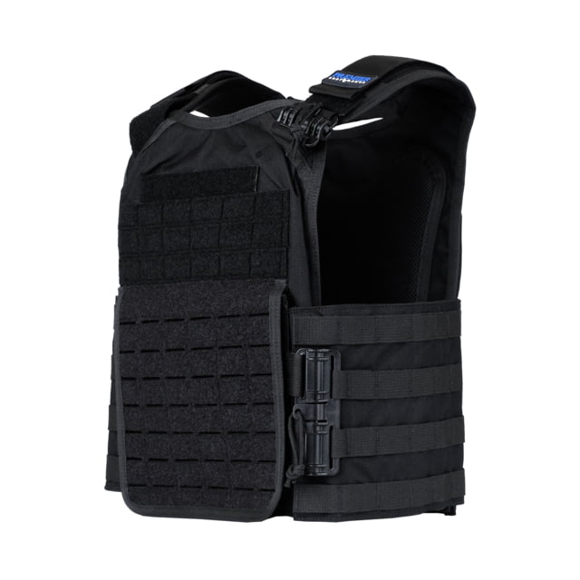 Open Box Dealer Demo Premier Body Armor Core Plate Carrier w/ Level IIIA Cummerbund Armor Black Small/Medium CPC-Blk-Sm/Md-IIIA - Premier Body Armor