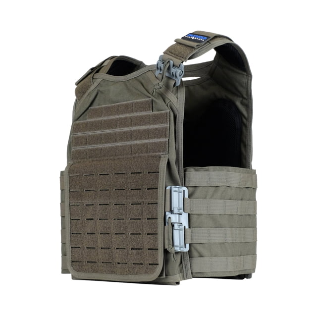 Open Box Dealer Demo Premier Body Armor Core Plate Carrier w/ Level IIIA Cummerbund Armor Ranger Green Small/Medium CPC-RG-Sm/Md-IIIA - Premier Body Armor