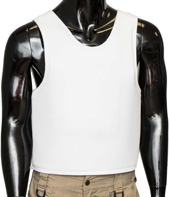Premier Body Armor NIJ Certified Discreet Executive Vest Level IIIA White 2XL - Premier Body Armor