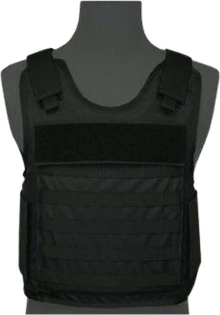 Open Box Dealer Demo Premier Body Armor NIJ Certified Hybrid Tactical Vest Level IIIA Black Small HTV-BLACK-S - Premier Body Armor